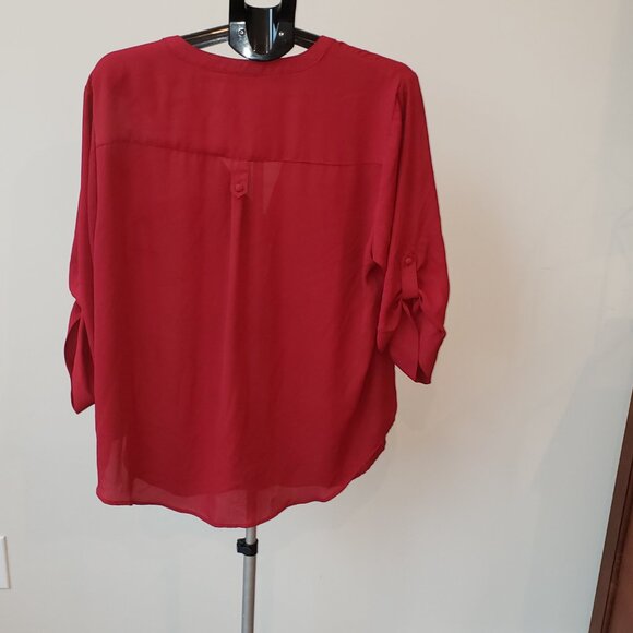 Torrid Pullover 3/4 Sleeve Blouse, Size:  2 - Picture 6 of 10
